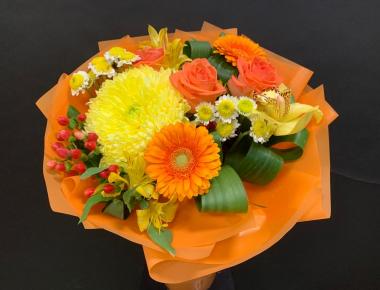 Цветы на день рождения «Яркость ощущений» 