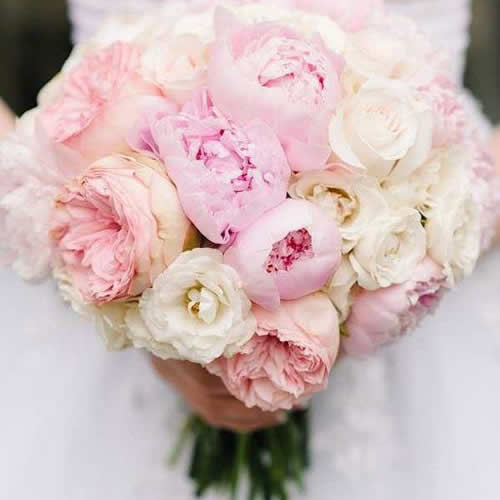 Свадебный букет из английских роз