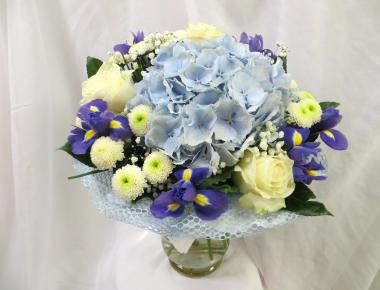 Букет цветов «Голубая планета»