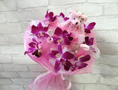 Букет с орхидеями «Франт»