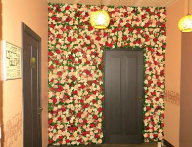 Стена из искусственных цветов «Тайская» (А)