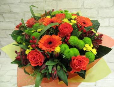 Букет цветов на день рождения «Надежный друг»