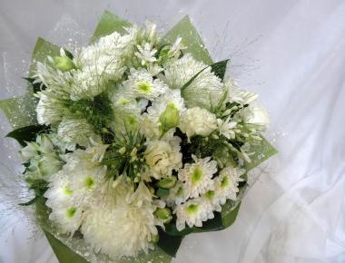 Букет цветов «Белый ветер»