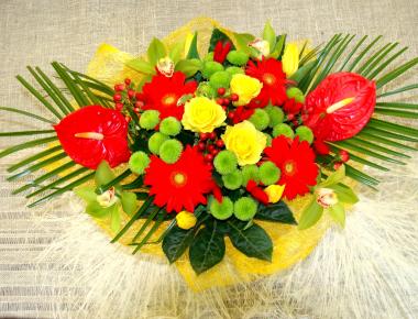 Букет цветов «Молния»