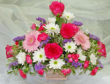 Композиция из цветов «Молодость»
