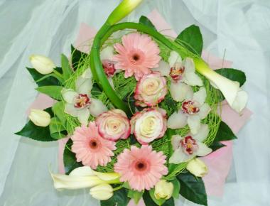 Букет цветов «Воздушный поцелуй»