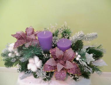 Новогодняя со свечами «Вечер очарований 2»