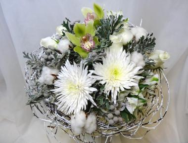 Букет цветов «Метель»