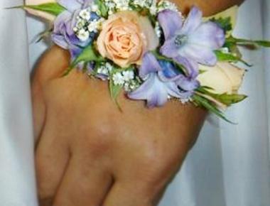Браслет на руку невесты «Голубка»