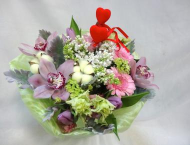 Цветы на 14 февраля «Нежность Любви 1»