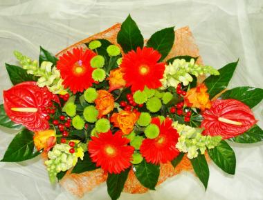 Букет цветов «Сила шарма»