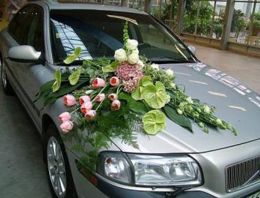 Цветы для украшения на машину «Летние свидание»