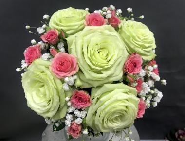 Букет невесты из роз «Счастливая реальность»