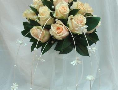 Букет для невесты «Чайные розы»