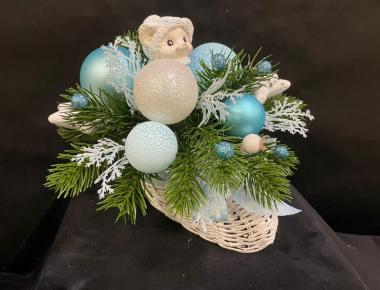 Новогодняя композиция «Уютный ночлег»