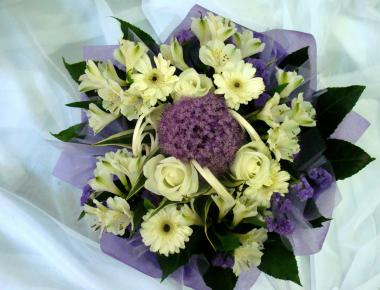 Сборный букет цветов «Сиреневый»