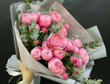 Букет цветов «Уют дома»