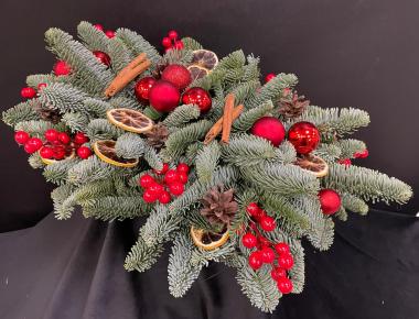 «Солнышко мелькнуло 1» Новогодняя композиция из нобилиса 