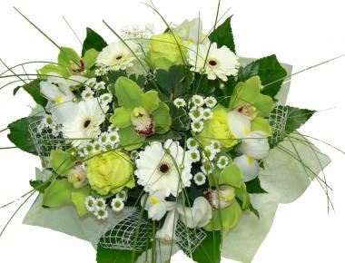Букет цветов «Зеленые мечты»