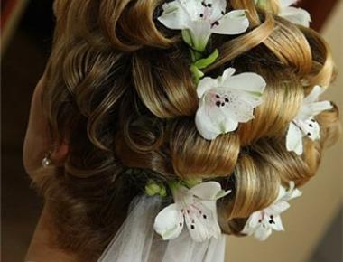 Цветы для украшения в волосы «Мерцание»