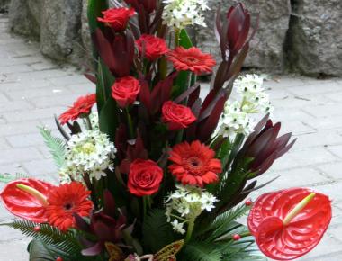 Композиция из цветов «Мы с тобой»