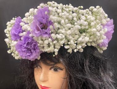 Венок из цветов «Синичка»