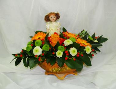 Композиция из цветов «Милый ребенок»