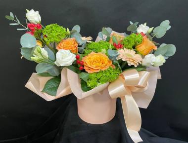 «С верой по жизни» Цветы в коробке