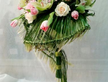 Композиция из цветов «В бокале»