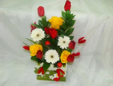 Композиция из цветов «Для любимой»