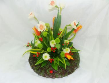 Композиция из цветов «Радуга»