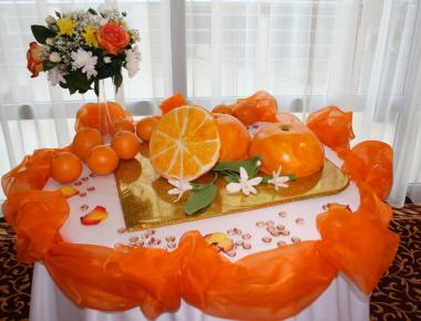 Свадьба. Фуршетный стол «Апельсин» (А)