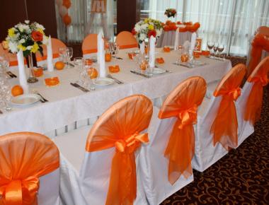 Свадьба. Гостевой стол «Апельсин»