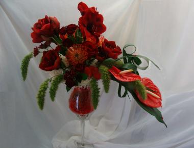 Композиция из цветов «Для влюбленных» (Б)