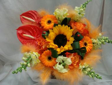 Букет цветов «Луч солнца»
