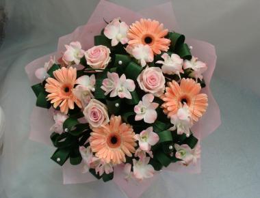 Букет цветов «Теплота цвета»