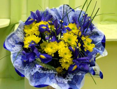 Цветы недорого «Синий»