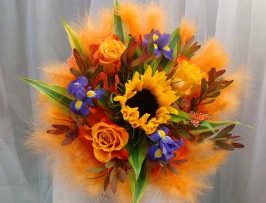 Букет цветов «Теплота»