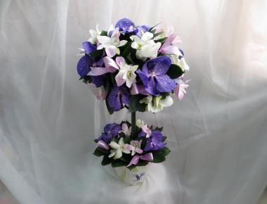 Композиция из цветов « Сиреневое дерево»