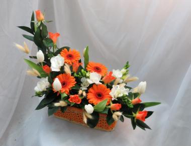 Композиция из цветов «Оптимист, альпинист»