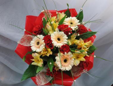 Букет цветов «Привет»