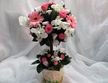 Композиция из цветов «Дерево счастья»