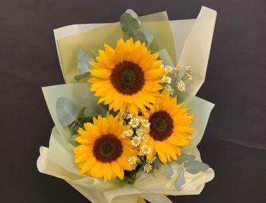 Букет цветов «День солнца»
