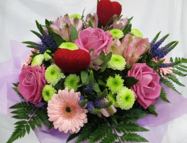 Цветы на день Святого Валентина «Святой»