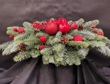 «Солнышко мелькнуло 2» Новогодняя композиция из нобилиса 