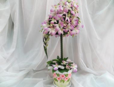 Композиция из цветов «Дерево счастья 6»