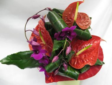 Букет цветов «Рассвет 1»