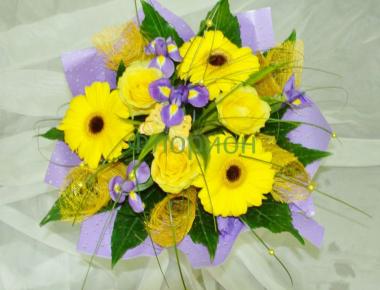 Букет на день рождения маме «Солнце моё»