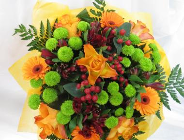 Букет «Оранжевый 1» на день рождения