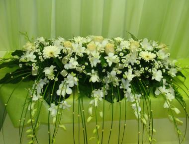 Композиция с живыми цветами «Счастье дар богов»